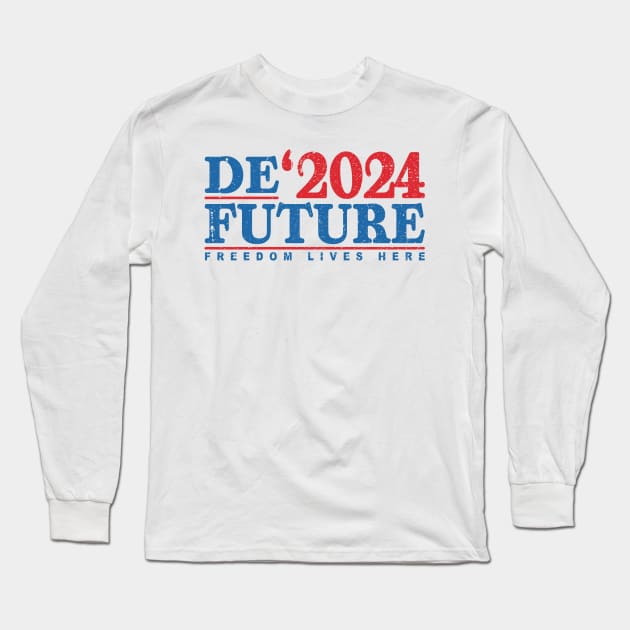 DeFUTURE 2024 Ron Desantis Long Sleeve T-Shirt by Noureddine Ahmaymou 